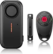HENDUN Upgraded Window and Door Alarm with Remote, Pool Alarm for Kids Safety, IP66 Waterproof Indoor/Outdoor Home Security Sensor, Wireless Doorbell Chime/Buzzer When Opened Loud