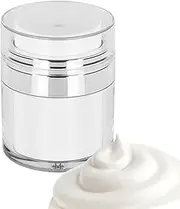 15ml Cream Jar Vacuum Bottle,Cosmetic Jar Airless Pump Jar Empty Refillable Travel Cream Bottle Portable Cosmetic Container,Portable Cosmetic Container,Moisturiser Container,Moisturiser Pump Dispenser