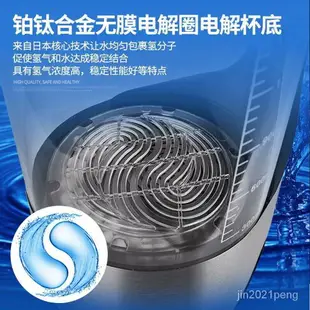 【工廠直銷】日本原裝富氫水機富氫水杯水素水杯負離子氫氧分離養生富氫水壺MF42