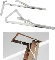 55-1 Attic Ladder Spreader Hinge Arms Kit Compatible with W2210 Werner Models Mk