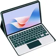[Jarttarn] Touchpad Keyboard Case Compatible with OnePlus Pad 2 12.1 inch Released 2024, Magnetic Removable Wireless Keyboard Cover (Green)