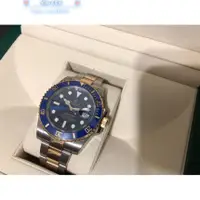 在飛比找蝦皮購物優惠-Rolex 勞力士 116613 lb 半金 藍水鬼腕錶