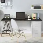 vidaXL Table Top Dark Brown 160x50x4 cm Treated Solid Wood Oak