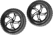 Aymzbd 1 Pair of Bicycle Replacement Wheels, Non -inflatable Modification Training Boys Parts for Girls Parts