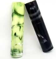 YUESUO Portable Mini Refillable Perfume, 10ml Option Atomizer Perfume Bottle, Refillable Perfume Atomizer Empty Perfume Spray (Green, Black)