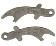 COCA COLA COKE SWORD SHAPE BOTTLE CAN OPENER