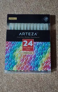 在飛比找Yahoo!奇摩拍賣優惠-ARTEZA水彩筆24色/ARTEZA24色水彩畫筆
