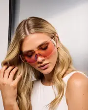 [Aire] Aire Women's Saturn Sunglasses in Gold/Mirror One Size Gold/Mirror
