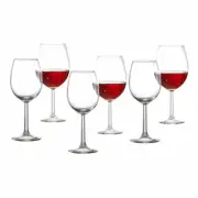Ritzenhoff & Breker red wine glass Vio set of 6, wine glasses, glass, clear, ...