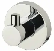 Phoenix RADII ROBE HOOK Round Plate CHROME *Australian Brand