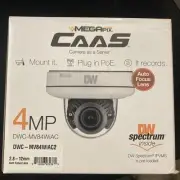 DWC-MV84WiAC2 Surface mount Dome IP Camera. 4 Mp Network IR Dome, 2.8-12mm