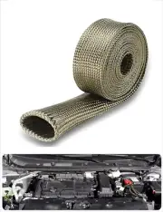 Heat Shield Sleeve Fuel Line 1" Auto Hose Spark Plug Wire Cover Protectors Boots