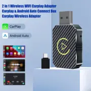 2-in-1 Wireless Carplay Android Auto Wireless Adapter & Carplay Wireless Adapter