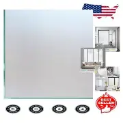 Stylish Frosted Window Film with 96% UV Block - Easy Static Cling Application