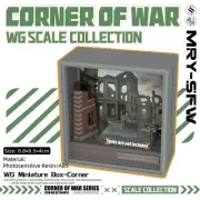 1/144 Display Case Miniature Box Corner The Squad in Ruins 02 Maintain