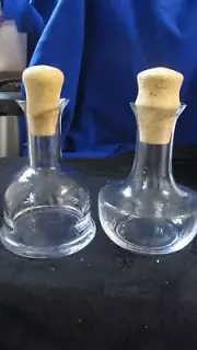 MCM (Swedish Designed By Jens Quistgaard) Wine Decanter Dansk Stop 2set