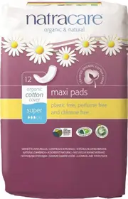 Natracare Maxi Pads Super X 12