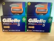 Gillette proglide 5 blades 2 x 4 pack