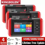 KINGBOLEN S500/S600/S800 Car OBD2 Scanner Code Reader Diagnostic Tool Check Eng