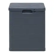 Plastic Storage Box 90L Indoor Outdoor Use Organiser Lockable Cushion Toy Chest
