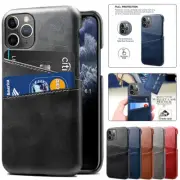 For iPhone 13 12 Mini 11 Pro Max XS XR SE 8 Plus Case Leather Wallet Card Cover