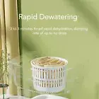 (Pink US Plug)Portable Washing Machine 6L 36W Foldable IPX4 Waterproof Mini.