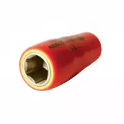 Wiha 31343 Insulated 1/4" Drive Socket, Inch 7/16