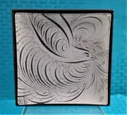 FRINGE STUDIO TRINKET DISH WITH SWIRL DESIGN NEW IN ORIGINAL 4.5" SQUARE