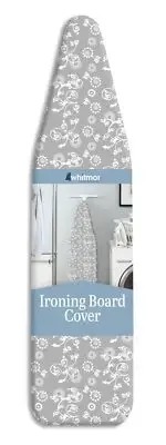 Whitmor Scorch Resistant Ironing Board Cover and Pad - Grey Swirl