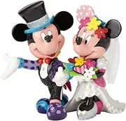 Disney by Britto Mickey & Minnie Wedding Collectible Figurine