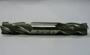 EC 8% COBALT H.S. HS END MILL 4 FLUTE Double End 7/8 x 7/8"