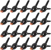 10/20/30/60 Pack Spring Clamps, 3.5In Plastic Spring Clamps, Heavy Duty Clamps f