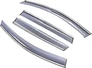 Window Visor Car Windows Door Visor Fit for Subaru XV GT Crosstrek 2018-2023 Deflector Guards Awnings Wind Rain Eyebrow Sticker Accessories