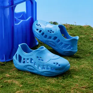 Cheerful Mario 兒童沙灘鞋夏季水上樂園潛水浮潛鞋防滑上游軟底皮鞋