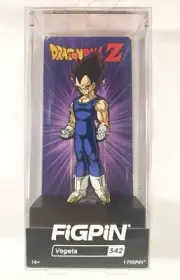 FiGPiN: Dragon Ball Z #342 Vegeta Collectible Pin DBZ Anime - NEW