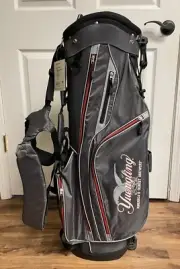 WILSON YUENGLING LIGHT-WEIGHT CARRY GOLF BAG WITH RAIN COVER AND STAND