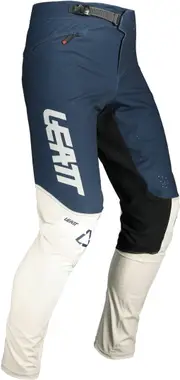 Leatt MTB Gravity 4.0 Kids Bicycle Pants, white-blue, Size M White Blue
