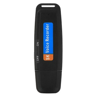 Portable Rechargeable U-Disk USB Digital Audio Voice Recorder Dictaphone Ac O1O1