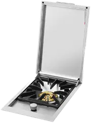 BeefEater Signature ProLine Stainless Steel Integrated Side Burner with Lid