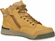 Unisex 3056 Lace-Up Side Zip Steel Toe Safety Boot