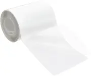 BENECREAT 5 m TPU Scratch Repair Car Sticker, 65 mm White Car Door Sill Protection, Adhesive Strip Film, Bicycle Protective Tape for Protectinig Repair Accessories