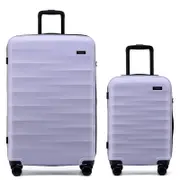 Tosca Interstellar 2.0 Hard Shell 20" SML & 30" LRG Suitcase Set - Lavender