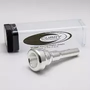 Curry Small Morse Taper 8.5FLM Silver Flugelhorn Mouthpiece NEW! Ships Fast!