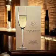 Lenox Tuscany Classics Collection Fluted Champagne Glasses 4 New Elegant Barware