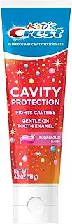 Crest Kid's Cavity Protection Toothpaste Gel Formula, Bubblegum, 4.2 Ounce