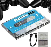 Retro Disk Game Console - Plug and Play Console, 4K TV Gamings, Classic Emulator System | Built-in 60000+ Games, 70 Classic Emulators Included Premium Multimedia Setup for Home Entertainment