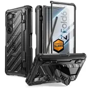 For Samsung Galaxy z Fold 6 Full Shockproof Heavy Duty Rugged Phone Case with Built-in Screen Protector