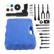 Air Hammer Kit Chrome Molybdenum Steel 19PC Set Automotive Repair Tools Case