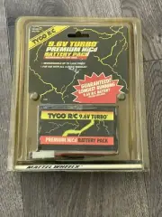 Tyco RC 9.6v TURBO PREMIUM NiCd Rechargeable BATTERY PACK (NIP) NEW