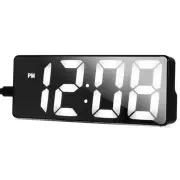 Electronic Alarm Clock Digital Large Display Clocks For Bedrooms Travel